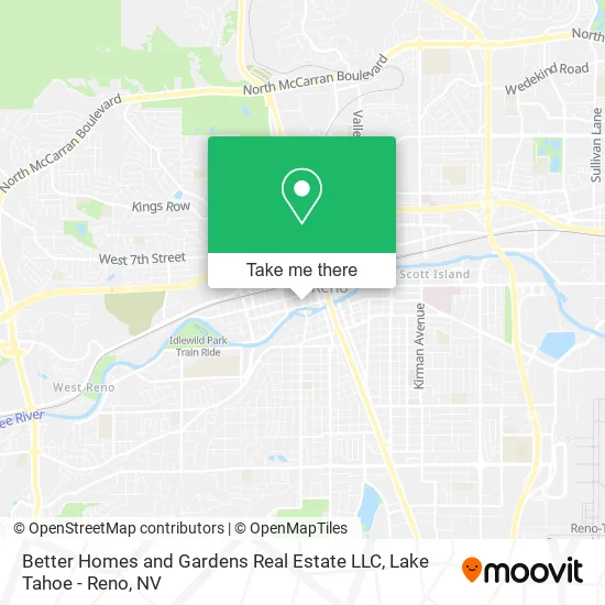 Better Homes and Gardens Real Estate LLC map