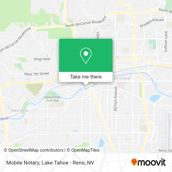 Mobile Notary map