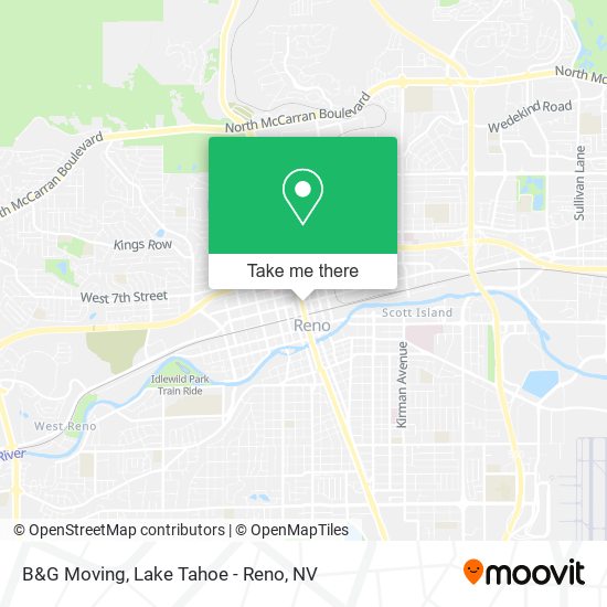 B&G Moving map
