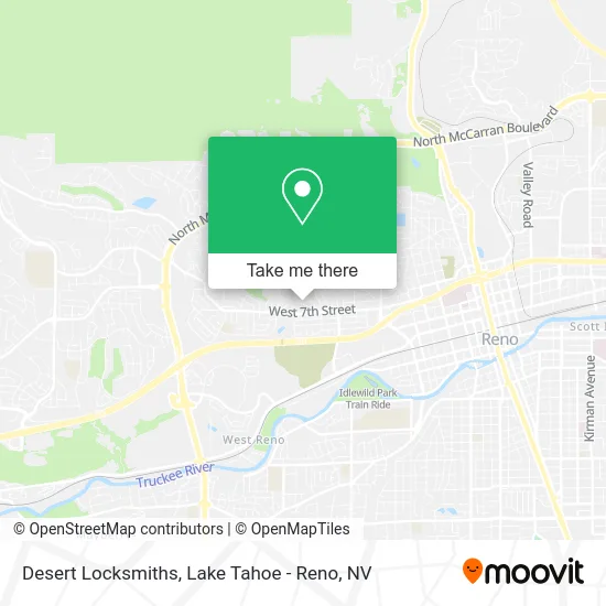 Desert Locksmiths map