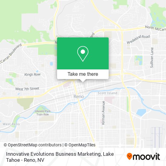 Innovative Evolutions Business Marketing map