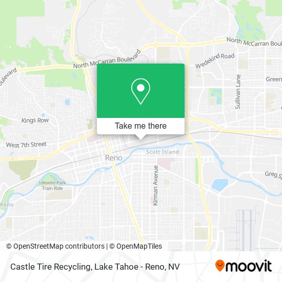 Castle Tire Recycling map