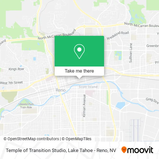 Temple of Transition Studio map
