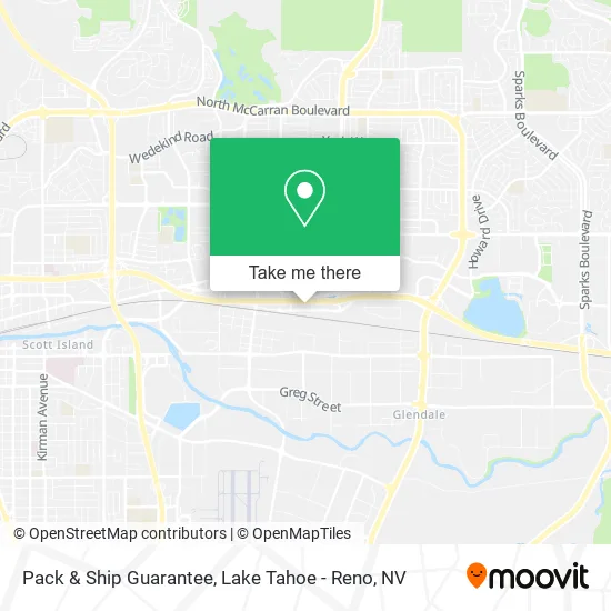 Pack & Ship Guarantee map