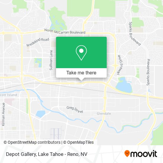 Mapa de Depot Gallery