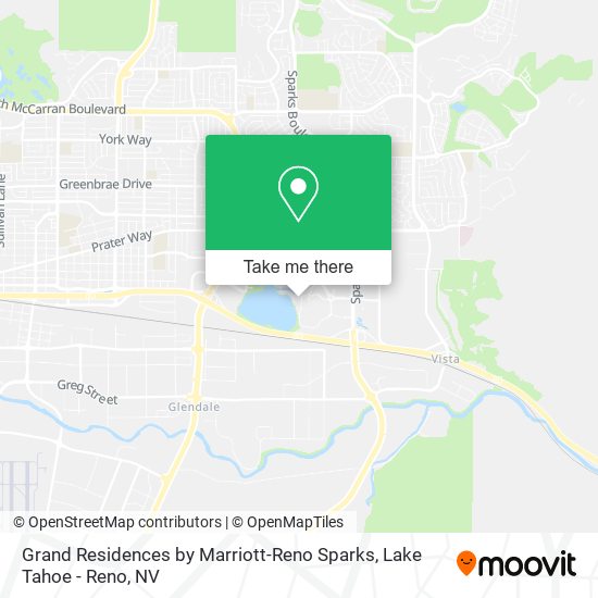 Grand Residences by Marriott-Reno Sparks map