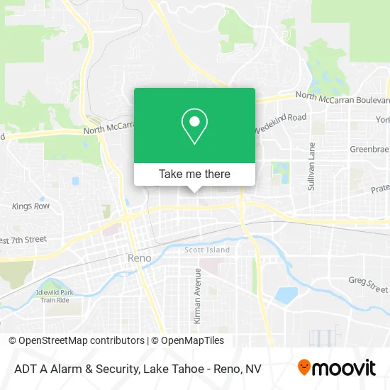 ADT A Alarm & Security map