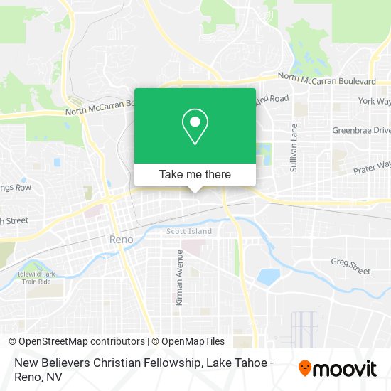 New Believers Christian Fellowship map