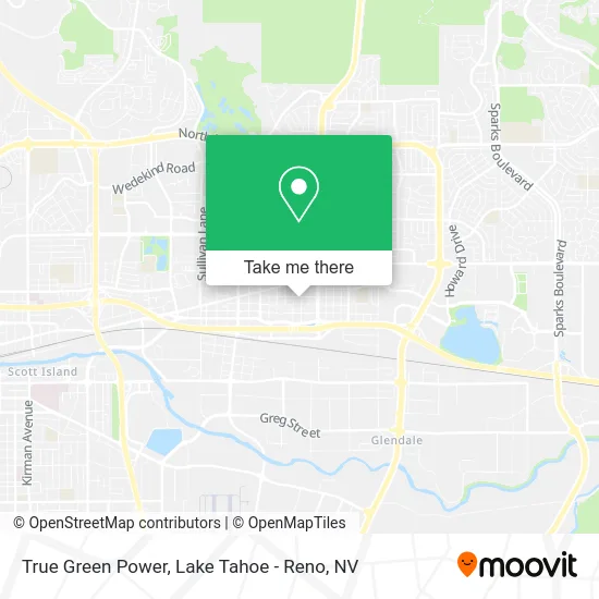 True Green Power map