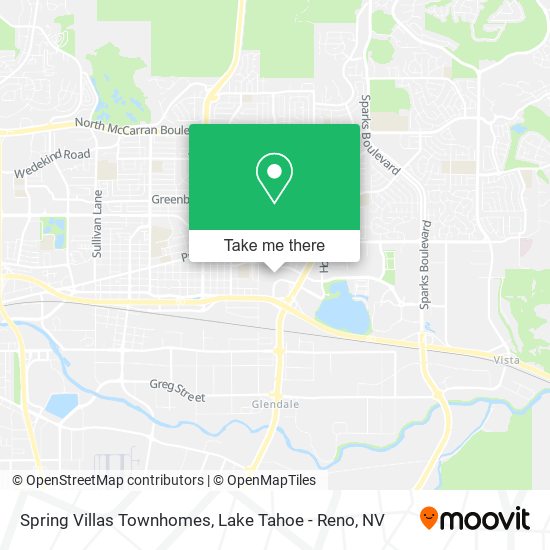 Mapa de Spring Villas Townhomes