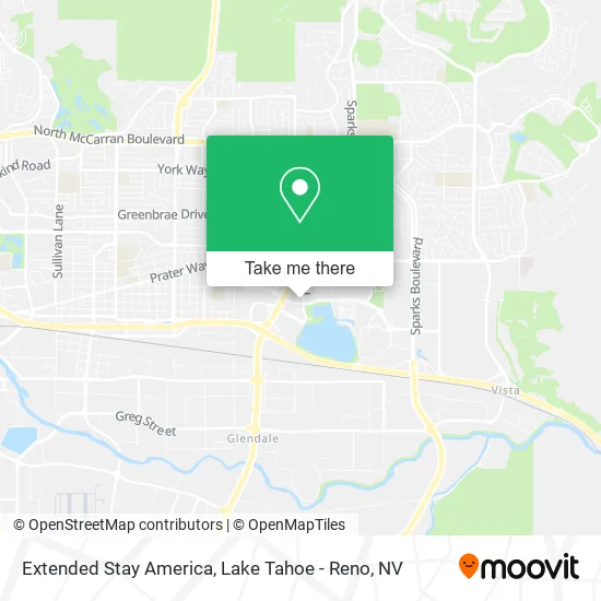 Extended Stay America map