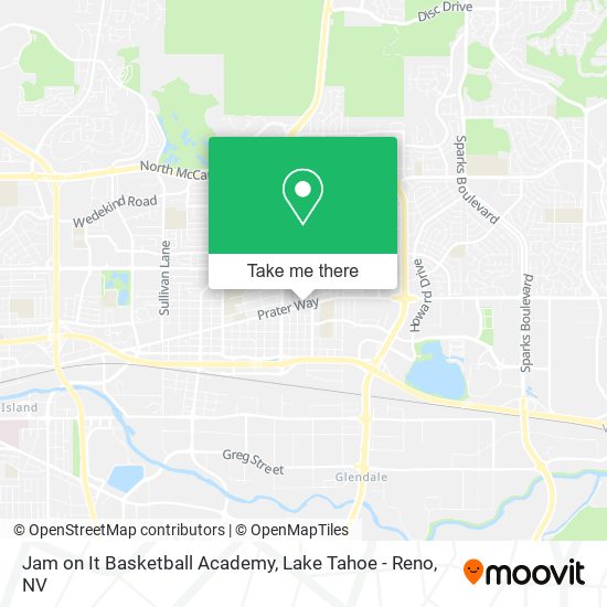 Jam on It Basketball Academy map