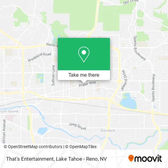 That's Entertainment map