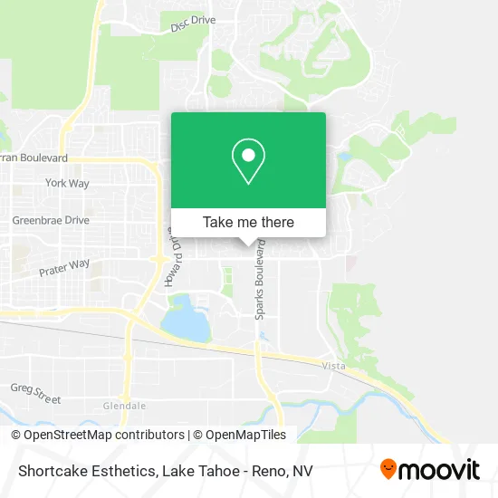 Shortcake Esthetics map