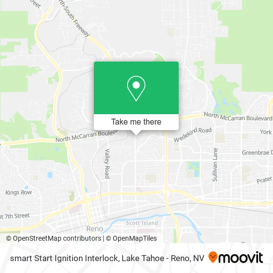 smart Start Ignition Interlock map