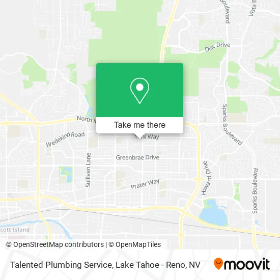 Talented Plumbing Service map