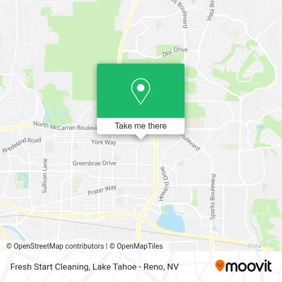 Fresh Start Cleaning map