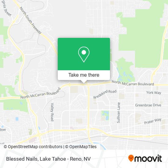 Mapa de Blessed Nails