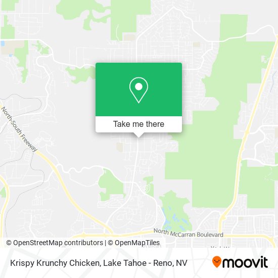 Krispy Krunchy Chicken map