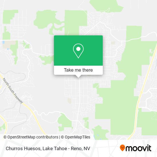 Churros Huesos map