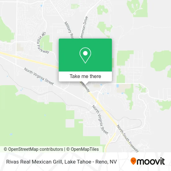 Rivas Real Mexican Grill map