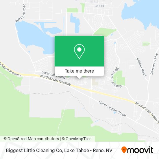 Biggest Little Cleaning Co map