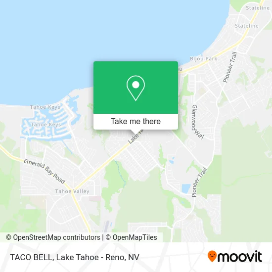 TACO BELL map