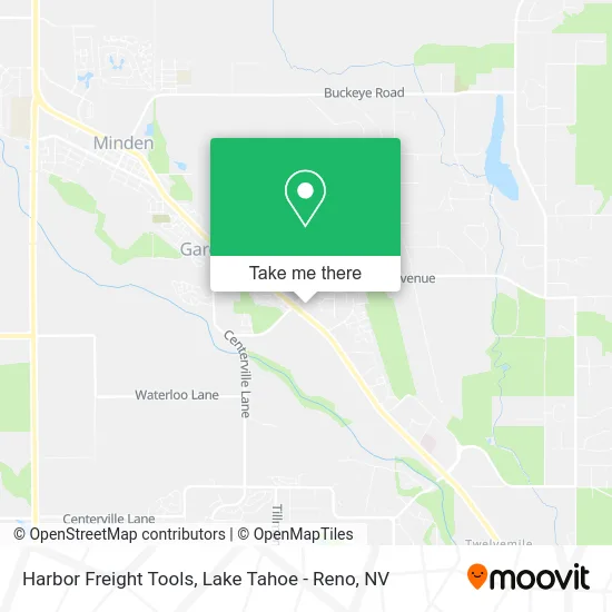 Harbor Freight Tools map