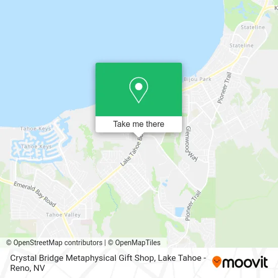 Crystal Bridge Metaphysical Gift Shop map