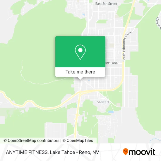 ANYTIME FITNESS map