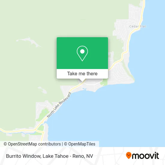 Burrito Window map