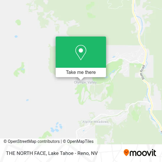 THE NORTH FACE map