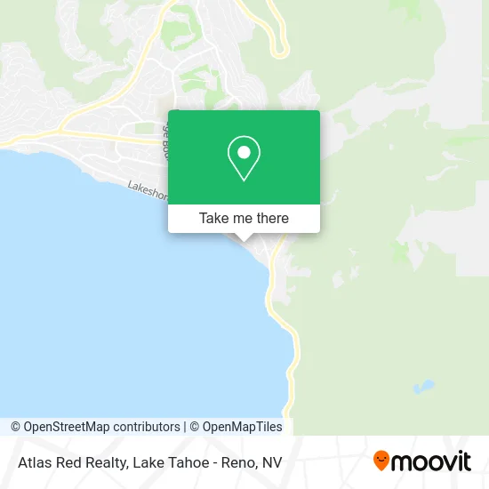 Atlas Red Realty map