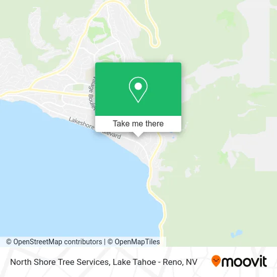 Mapa de North Shore Tree Services