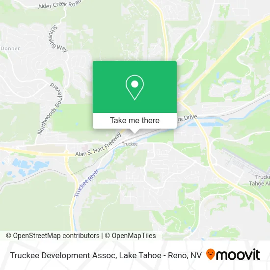 Truckee Development Assoc map