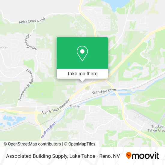 Associated Building Supply map