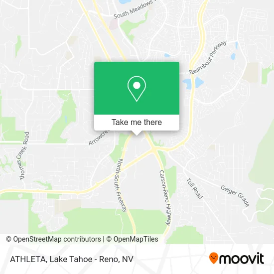 ATHLETA map