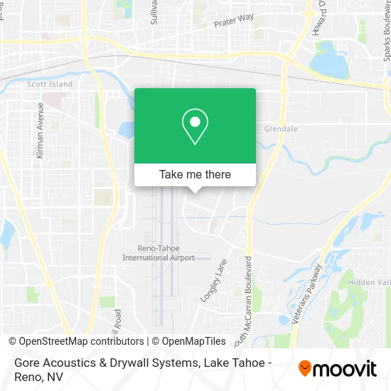 Mapa de Gore Acoustics & Drywall Systems