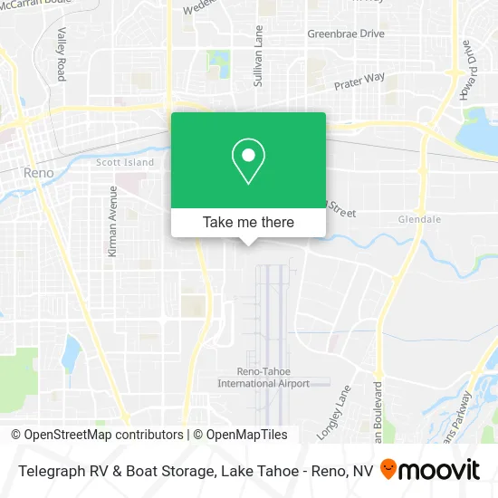 Telegraph RV & Boat Storage map
