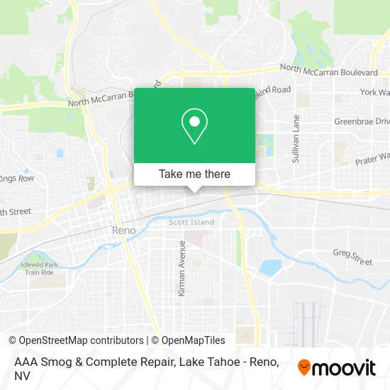 AAA Smog & Complete Repair map