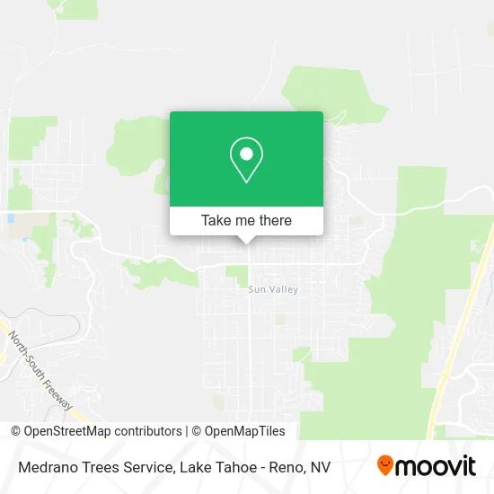 Medrano Trees Service map