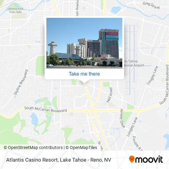 Atlantis Casino Resort map