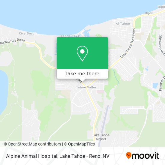 Mapa de Alpine Animal Hospital