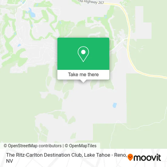 The Ritz-Carlton Destination Club map