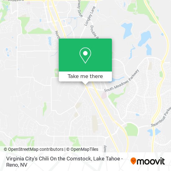 Mapa de Virginia City's Chili On the Comstock