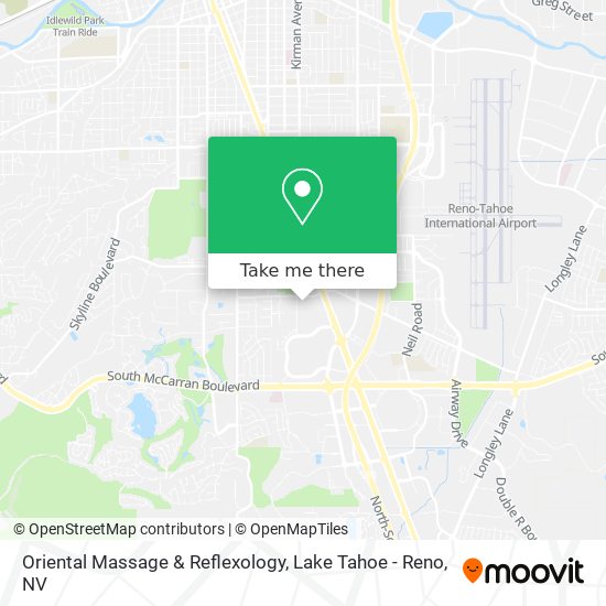 Oriental Massage & Reflexology map