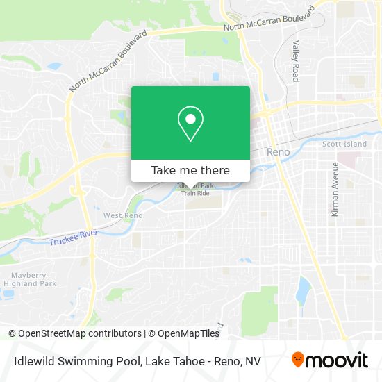Idlewild Swimming Pool map