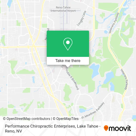 Performance Chiropractic Enterprises map