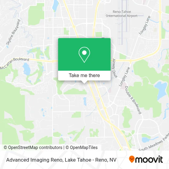 Advanced Imaging Reno map