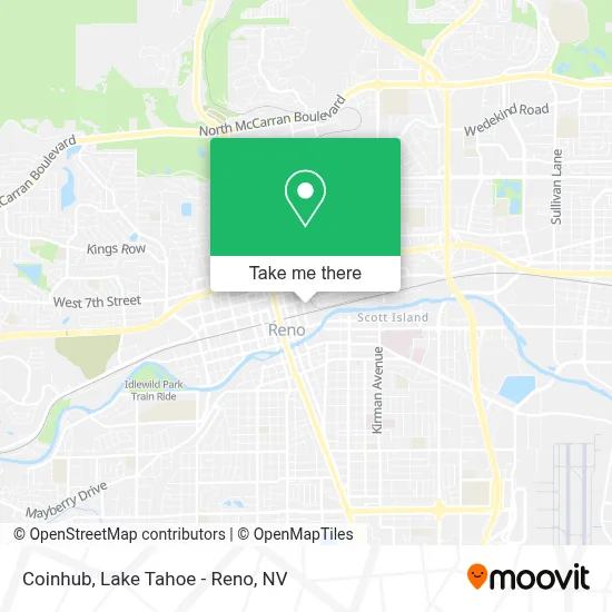 Coinhub map